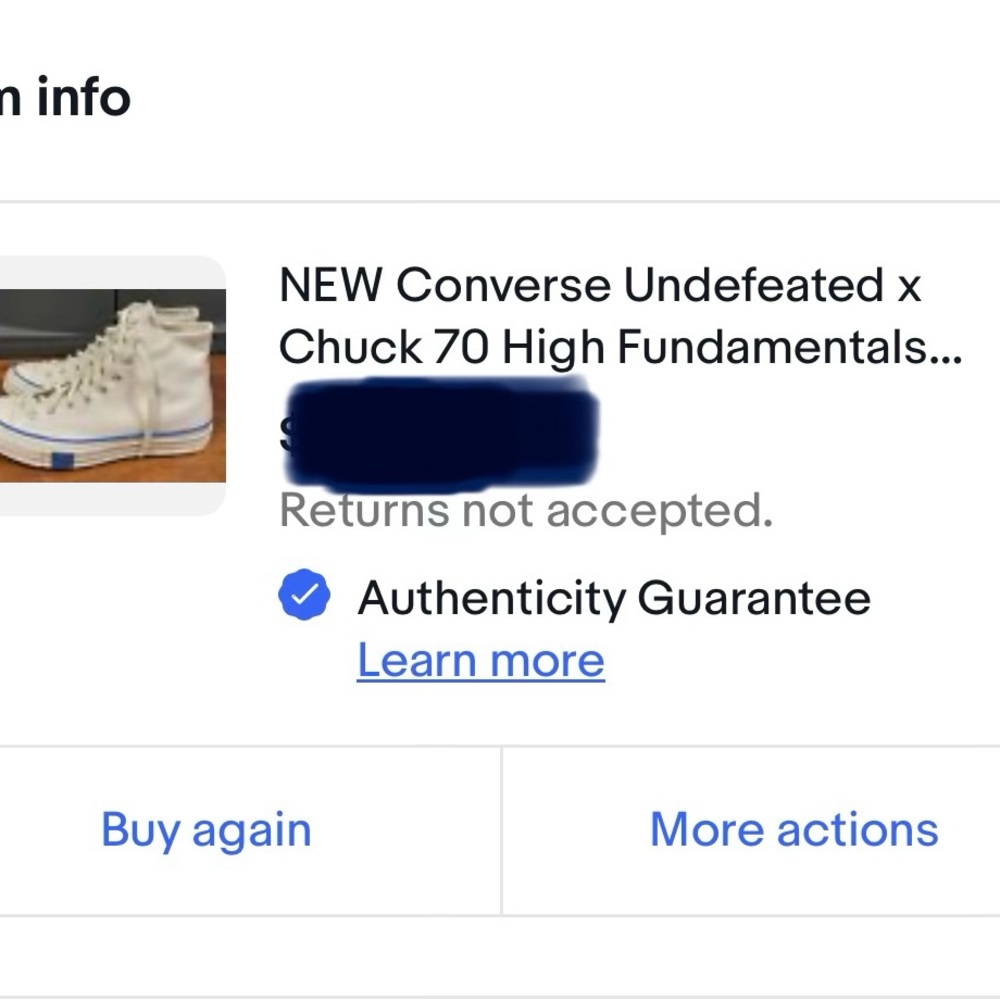 Undefeated X Chuck 70 High 'Fundamentals - Parchm… - image 7